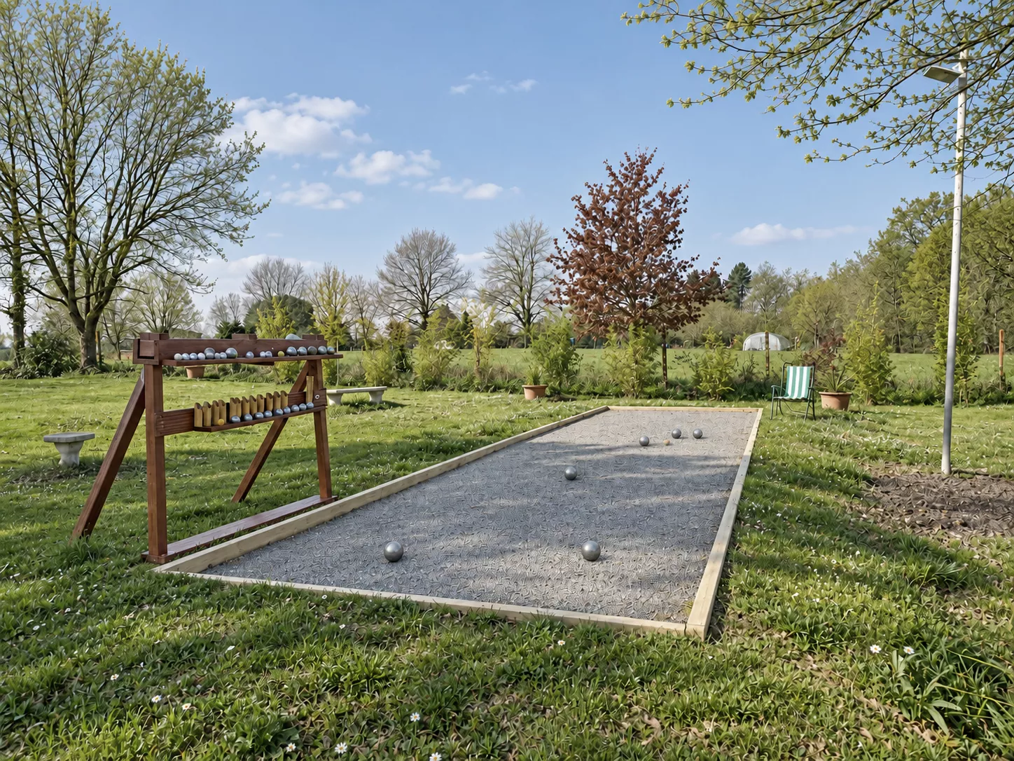 Terrain de pétanque